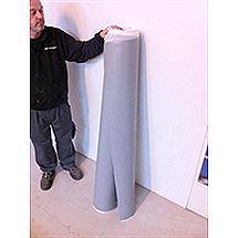 Gummim�tter til skuffer. Rulle � 20m. x 150 cm.